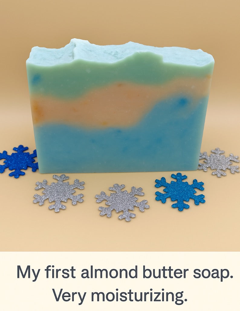 Almond butter luxurious bath soap